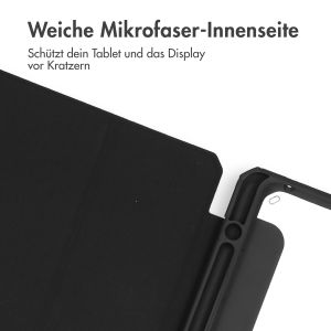 iMoshion Trifold Hardcase Klapphülle für das iPad Pro 12.9 (2018 - 2022) - Schwarz