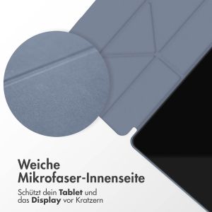 iMoshion Origami Klapphülle für das iPad 6 (2018) / 5 (2017) / Air 2 (2014) / Air 1 (2013) - Dark Lavender
