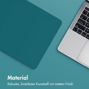 iMoshion Hard Cover für das MacBook Pro 13 Zoll (2020 / 2022) - A2289 / A2251 - Petrol Green