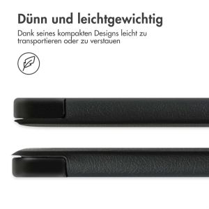 iMoshion Trifold Klapphülle für das Samsung Galaxy Tab S8 / S7 - Schwarz
