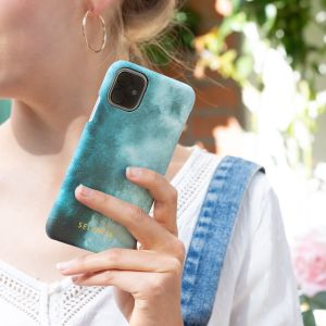 Selencia Maya Fashion Backcover für das Samsung Galaxy S22 Ultra - Air Blue