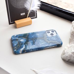 Selencia Maya Fashion Backcover Samsung Galaxy A41 - Onyx Blue