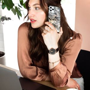 Selencia Maya Fashion Backcover Samsung Galaxy A21s - Quartz Black
