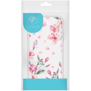 iMoshion Design Hülle für das iPhone 13 - Blume - Rosa
