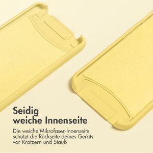 iMoshion Color Backcover mit abtrennbarem Band für das iPhone X / Xs - Gelb
