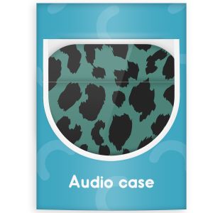 iMoshion Design Hardcover Case für AirPods Pro 2 - Green Leopard
