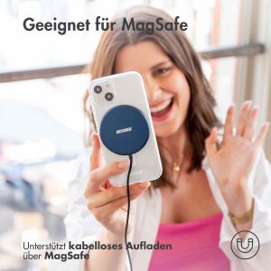 Accezz Clear Backcover mit MagSafe für das iPhone 14 Plus - Transparent