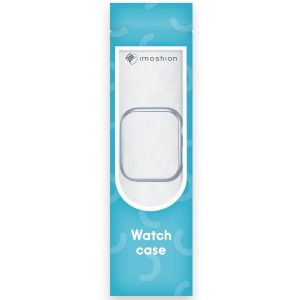iMoshion Full Cover Hard Case für Apple Watch Series 7 / 8 / 9 - 45 mm - Silber
