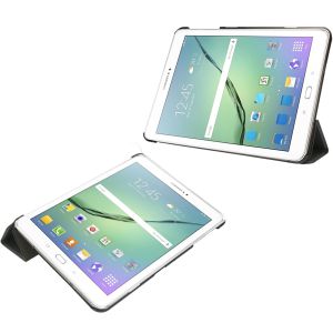 iMoshion Trifold Klapphülle Samsung Galaxy Tab S2 9.7 - Dunkelgrün