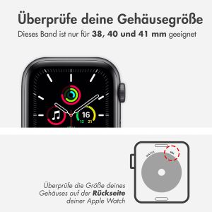 Apple Sport Loop Armband für das Apple Watch Series 1-9 / SE - 38/40/41 mm  - Elderberry