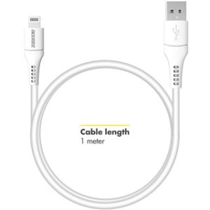 Accezz Lightning- auf USB-Kabel für das iPhone 6 - MFI-zertifiziertes - 1 m - Weiß