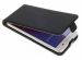 Luxus Flipcase für Huawei Y5 2/Y6 2 Compact - Schwarz