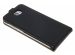 Luxus Flipcase für Huawei Y5 2/Y6 2 Compact - Schwarz
