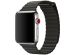 Apple ﻿Lederarmband M für das Apple Watch Series 1-9 / SE / Ultra (2) - 42/44/45/49 mm - Charcoal Gray