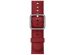 Apple Leather Band Classic Buckle für die Apple Watch Series 1-9 / SE - 38/40/41 mm - Ruby