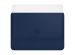 Apple Leather Sleeve für das MacBook 13 Zoll - Midnight Blue