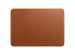 Apple Leather Sleeve für das MacBook Pro 16 Zoll - Saddle Brown