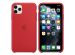 Apple Silikon-Case Rot für das iPhone 11 Pro Max