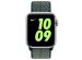 Apple Nike Sport Loop Band für Apple Watch Series 1-9 / SE - 38/40/41 mm - Hyper Crimson / Neptune Green