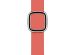 Apple Leather Band Modern Buckle für die Apple Watch Series 1-9 / SE - 38/40/41 mm - Große S - Pink Citrus