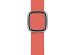 Apple Leather Band Modern Buckle für die Apple Watch Series 1-9 / SE - 38/40/41 mm - Größe M - Pink Citrus