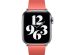Apple Leather Band Modern Buckle für die Apple Watch Series 1-9 / SE - 38/40/41 mm - Größe L - Rosa