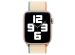 Apple Sport Loop Armband für das Apple Watch Series 1-9 / SE / Ultra (2) - 42/44/45/49 mm - Cream
