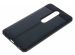 Schwarzes Leder Silikon-Case für Nokia 6.1