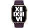 Apple Leather Link für die Apple Watch Series 1-9 / SE / Ultra (2) - 42/44/45/49 mm - Größe M/L - Dark Cherry