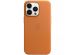 Apple Leder-Case MagSafe iPhone 13 Pro - Golden Brown