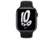 Apple Nike Sport Band für das Apple Watch Series 1-9 / SE / Ultra (2) - 42/44/45/49 mm - Schwarz