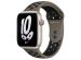 Apple Nike Sport Band für das Apple Watch Series 1-9 / SE / Ultra (2) - 42/44/45/49 mm - Olive Grey / Black