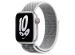 Apple Nike Sport Loop Band für das Apple Watch Series 1-9 / SE - 38/40/41 mm - Summit White / Black