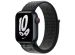 Apple Nike Sport Loop Band für das Apple Watch Series 1-9 / SE - 38/40/41 mm - Black / Summit White