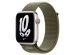 Apple Nike Sport Loop Band für das Apple Watch Series 1-9 / SE / Ultra (2) - 42/44/45/49 mm - Sequoia / Pure Platinum