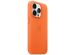 Apple Leder-Case MagSafe für das iPhone 14 Pro - Orange