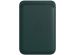 Apple Leather Wallet MagSafe (Apple Wallet 2nd generation) - Mit integrierter AirTag-Funktion - Forest Green