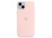 Apple Silikon-Case MagSafe für das iPhone 14 Plus - Chalk Pink