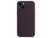 Apple Silikon-Case MagSafe für das iPhone 14 Plus - Elderberry