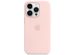 Apple Silikon-Case MagSafe für das iPhone 14 Pro - Chalk Pink