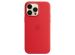 Apple Silikon-Case MagSafe für das iPhone 14 Pro Max - Rot