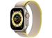 Apple Trail Loop Band für das Apple Watch Series 1-9 / SE / Ultra (2) - 42/44/45/49 mm - Größe M/L - Blau / Grau
