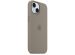 Apple Silikon-Case MagSafe für das iPhone 15 - Clay
