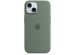 Apple Silikon-Case MagSafe für das iPhone 15 - Cypress