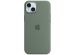 Apple Silikon-Case MagSafe für das iPhone 15 Plus - Cypress