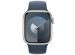 Apple Sport Band für die Apple Watch Series 1-9 / SE - 38/40/41 mm - Größe M/L - Storm Blue