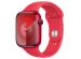 Apple Sport Band für die Apple Watch Series 1-9 / SE / Ultra (2) - 42/44/45/49 mm - Größe M/L - Red