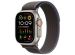 Apple Trail Loop Band für das Apple Watch Series 1-9 / SE / Ultra (2) - 42/44/45/49 mm - Größe M/L - Blau / Schwarz