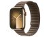 Apple Armband mit Magnetverschluss FineWoven für die Apple Watch Series 1-9 / SE / Ultra (2) - 42/44/45/49 mm - Größe S/M - Taupe