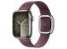 Apple Modern Buckle FineWoven für die Apple Watch Series 1-9 / SE - 38/40/41 mm - Größe L - Mulberry